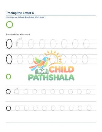 Preview of Tracing Letters O