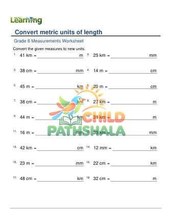 Preview of Conversion Metric Length Decimals F
