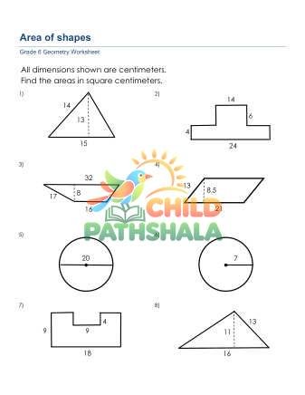Area Of Triangles Parallelograms Trapezoids C