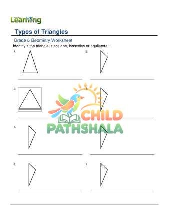 Classifying Triangles By Sides C