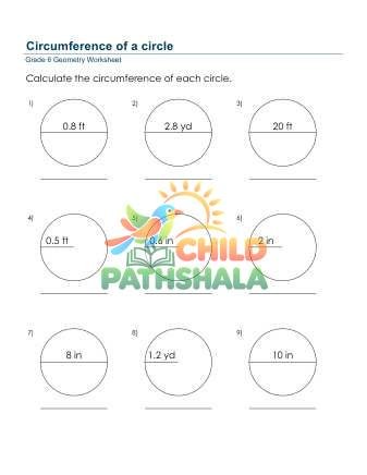 Circumference Of Circles B