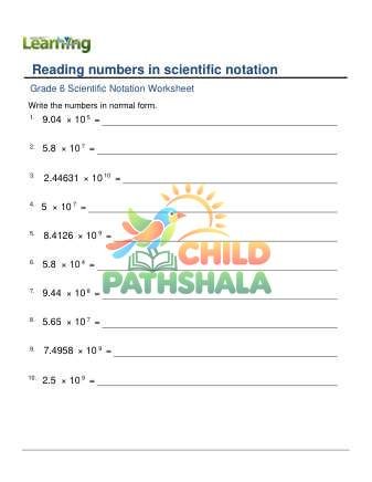 Scientific Notation Read 12dig A