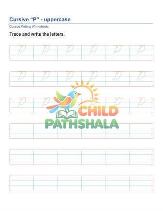 Preview of Letter P Uppercase