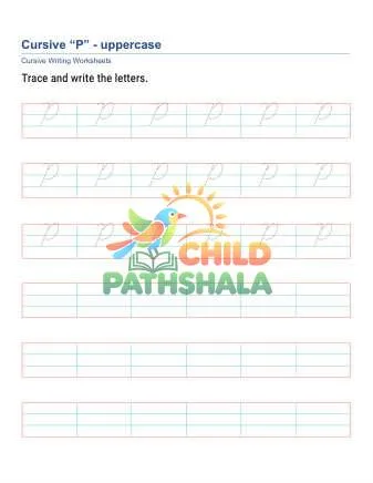 Preview of Letter P Uppercase
