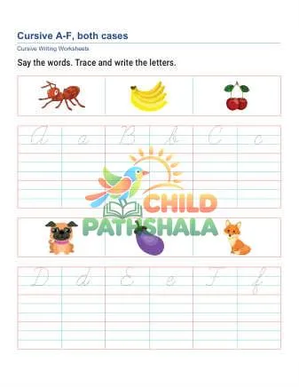 Preview of Letters A