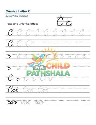 Preview of Letters Cc Printable