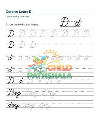 Preview of Letters Dd Printable