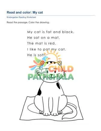 Preview of Read And Color