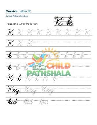 Preview of Letters Kk Printable