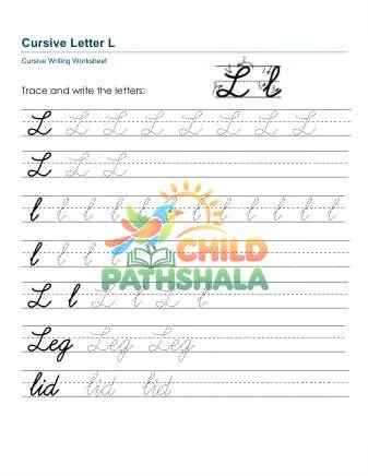 Preview of Letters Ll Printable
