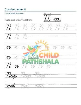 Preview of Letters Nn Printable