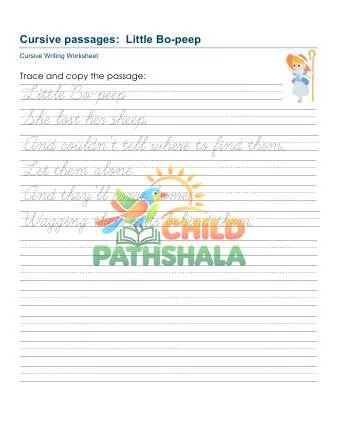 Preview of Practice Passages 20 Printable