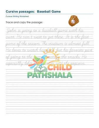 Preview of Practice Passages 5 Printable