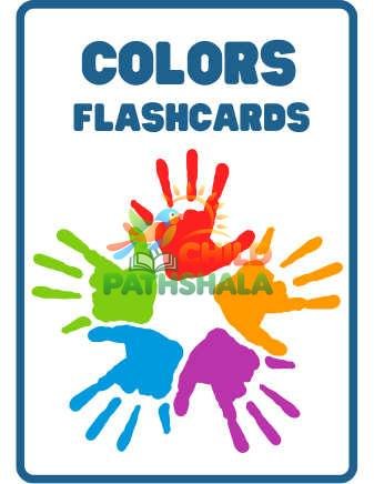 kindergarten flashcard colors flashcards