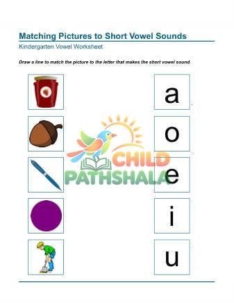 Matching Picture To Short Vowel 3