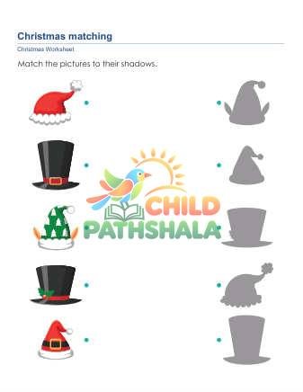 Preview of Christmas Matching B