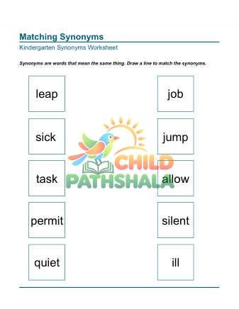 Matching Draw Line Synonyms 4