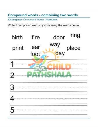 Worksheet Compound Words Making 2