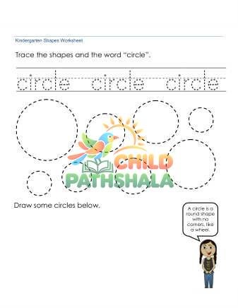 Preview of Tracing Drawing Circles