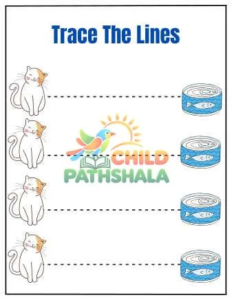 Preview of Tracing Lines Trace The Lines