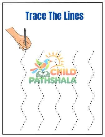 Preview of Tracing Lines Trace The Lines Part 8
