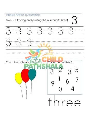 Tracing Numbers Three preview