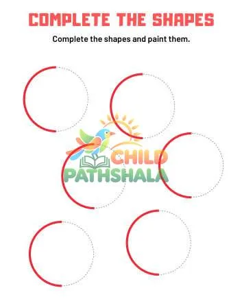 Preview of Complete The Shapes