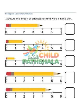 Measurement Worksheets Ruler 1