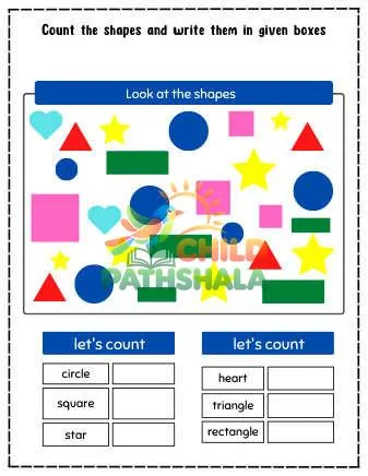 Preview of Count The Shapes