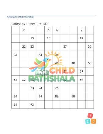 Counting Missing Number Sequence 1 100 B