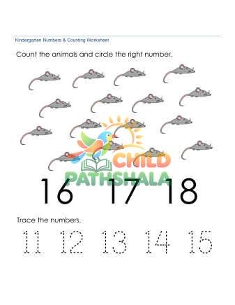 Preview of Counting Number Recognition 16