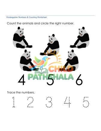 Preview of Counting Number Recognition 5