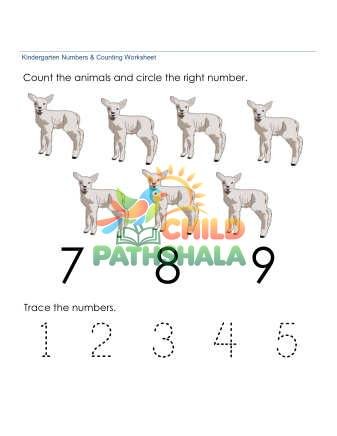 Preview of Counting Number Recognition 7