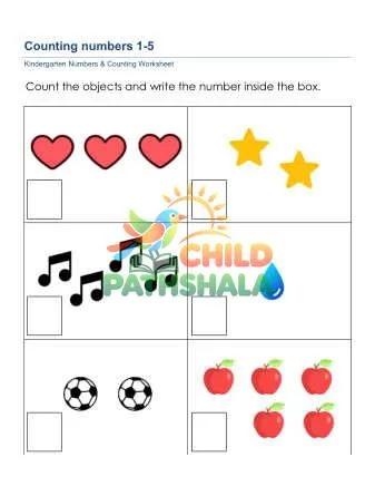 Preview of Counting To Five