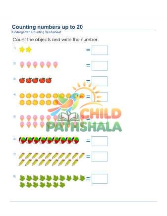 Counting To Twenty Worksheet 5