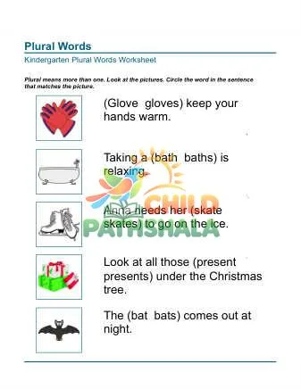 Preview of Circle Plural Words