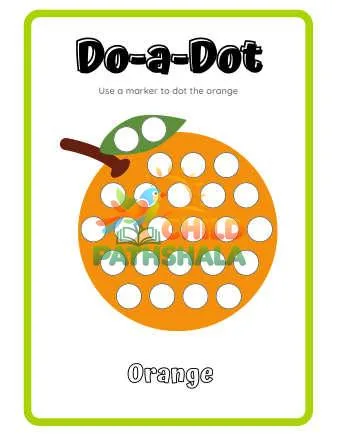 Do A Dot Worksheet preview