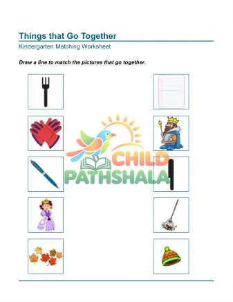 Preview of Draw Line Matching Pictures