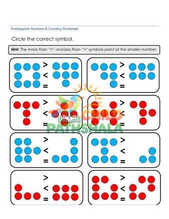 Preview of More Than Less Than Equal To Symbols 2
