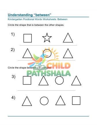 Positional Words Between 2
