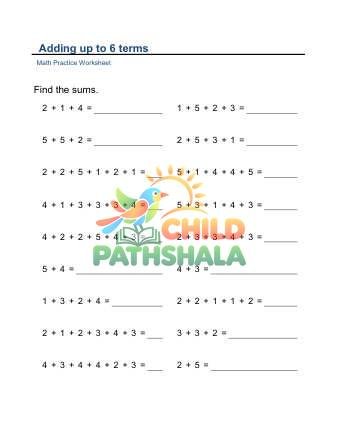 Adding 6 Terms C