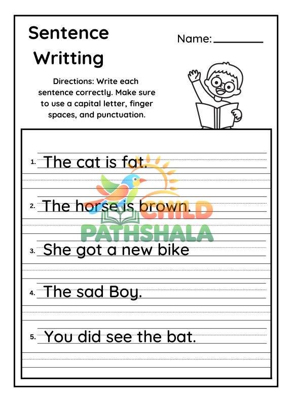 Preview of Sentences Part 1