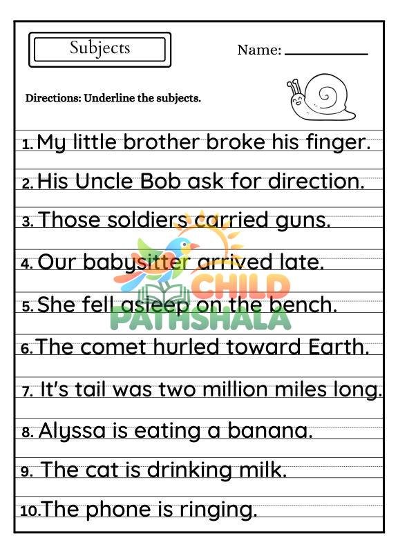 Verbs Part 1