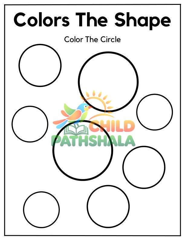 Preview of Colors The Shape
