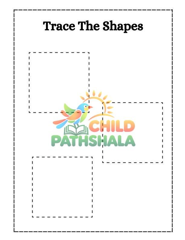 Preview of Trace The Shapes