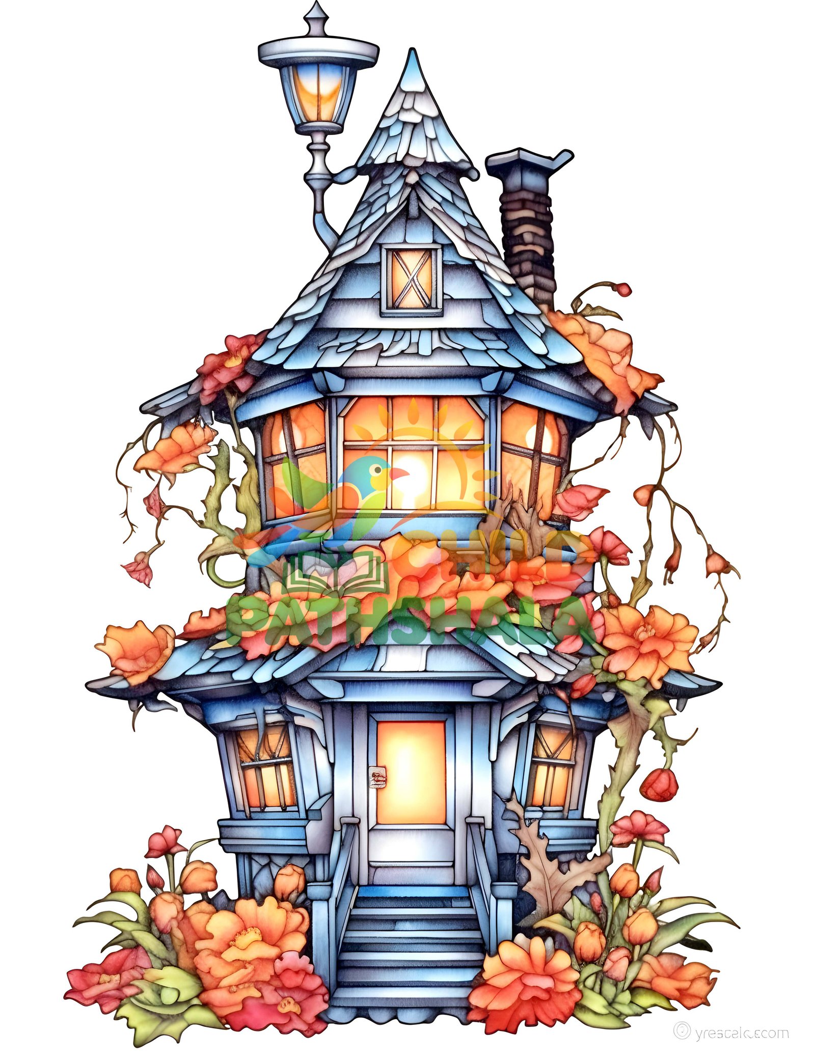 Lantern Fairy House Inspiration Fairy Houses Worksheet for Handwriting