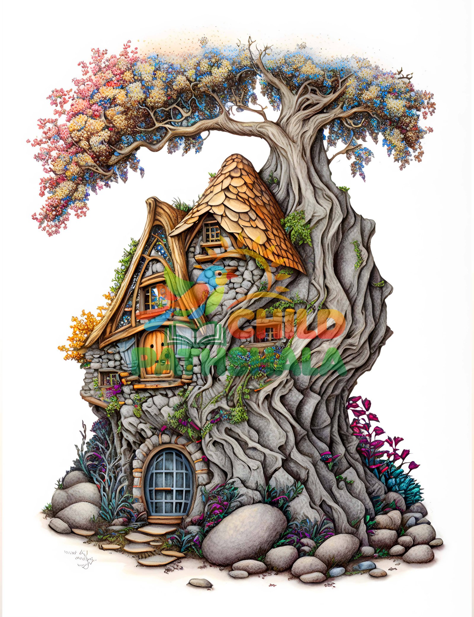 Stone Fairy House Inspiration Fairy Houses Worksheet for Handwriting