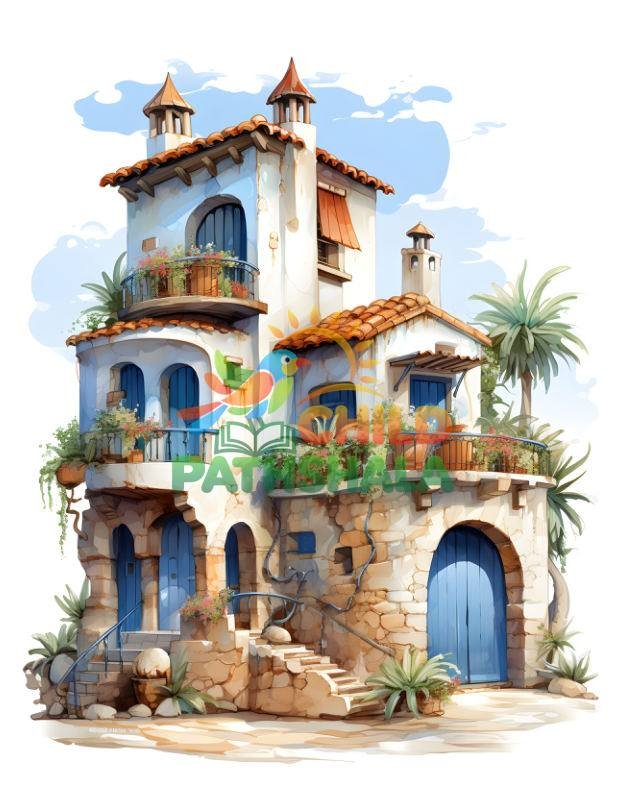 Tiny House Mediterran Little Mediterranean Houses Inspiration Tiny Houses Worksheet for Handwriting