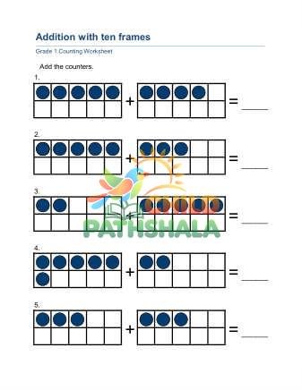 Adding With Ten Frames A