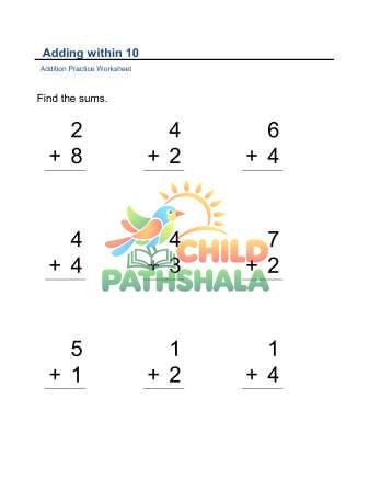 Adding Within 10 A